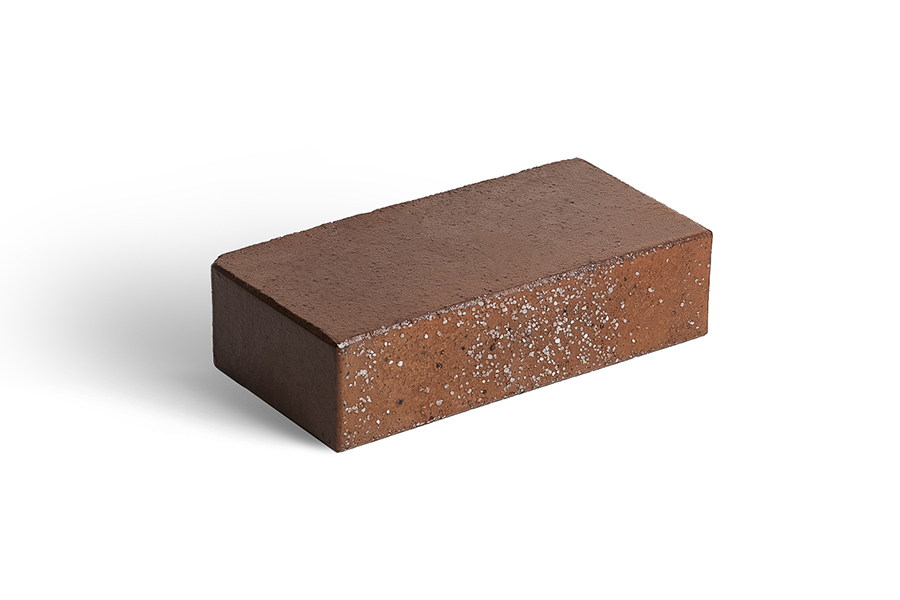 Клинкерная брусчатка МАГМА Флеш «Мокко», 200×100×52 мм